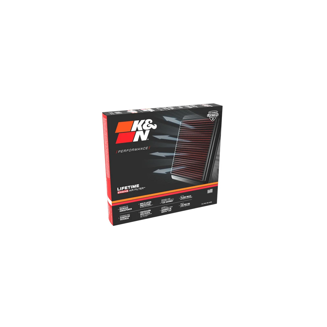 K&N REPLACEMENT AIR FILTER 2011 BMW 120d 2.0L L4 Diesel F20