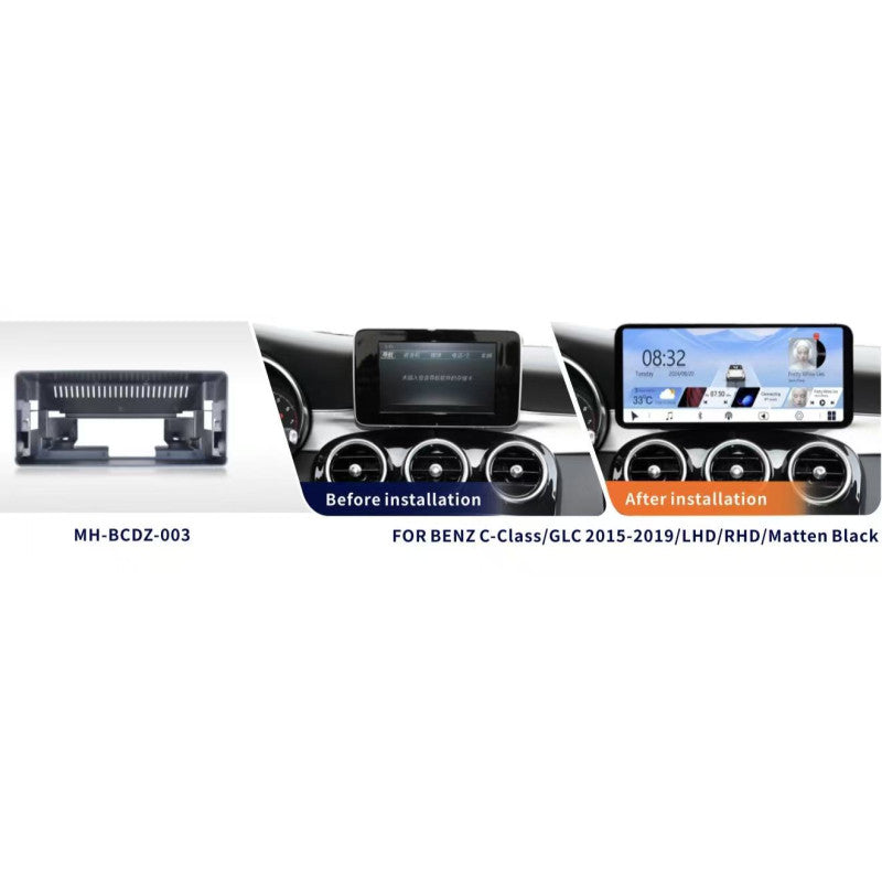 (W205) 12.3" Android Multimedia Carplay for W205 C-Class 16-19