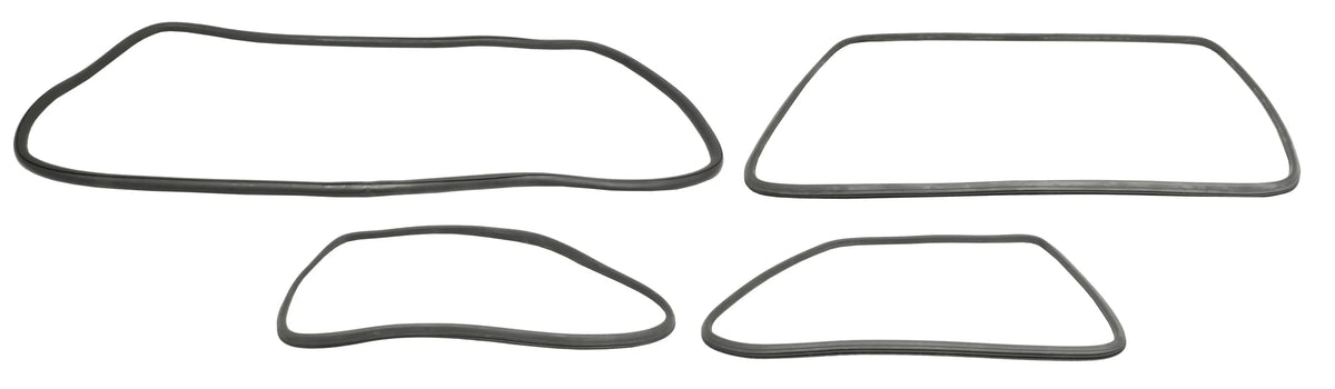 Heritage Mk1 Window Seal Kit, 3 Door, Chrome Trim – product view 2