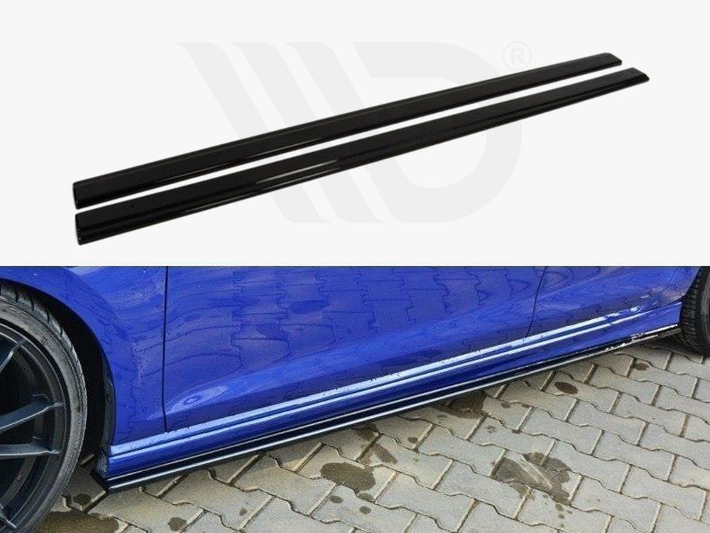 MAXTON DESIGN SIDE SKIRTS DIFFUSERS VW GOLF MK7 R HATCHBACK & ESTATE (2013-2016)
