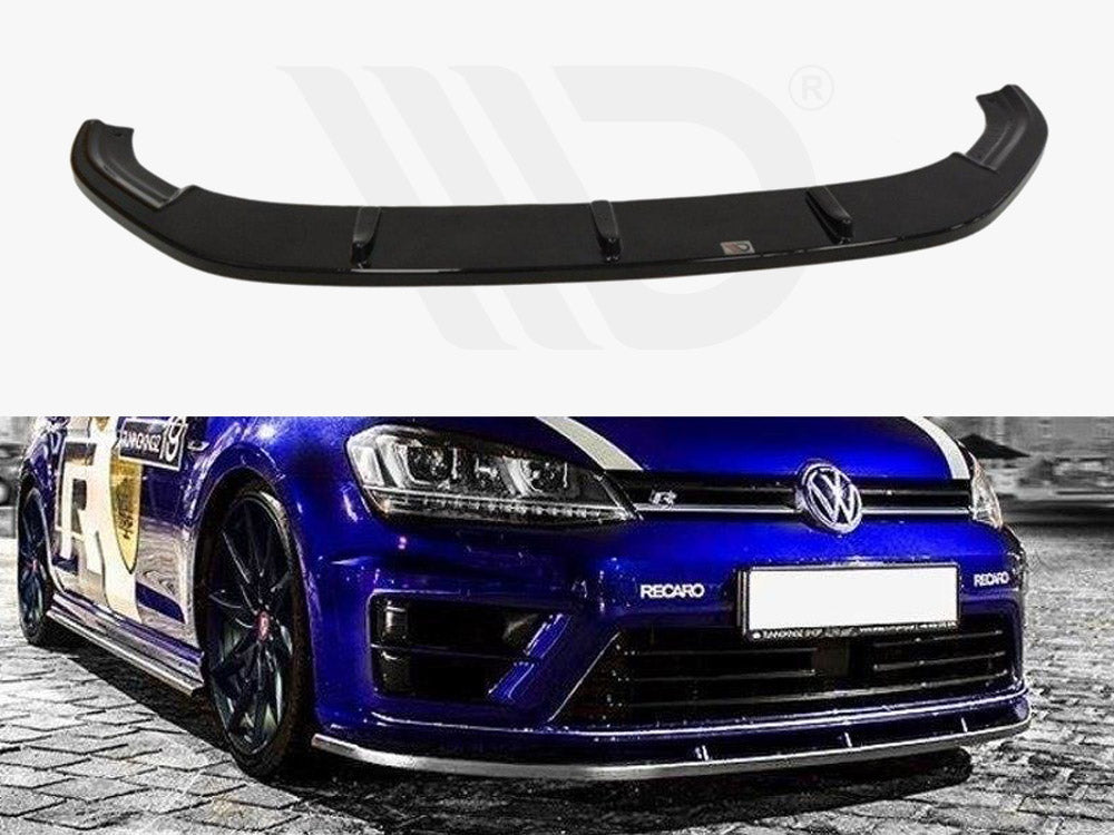 MAXTON DESIGN FRONT SPLITTER VW GOLF MK7 R (2013-2016)