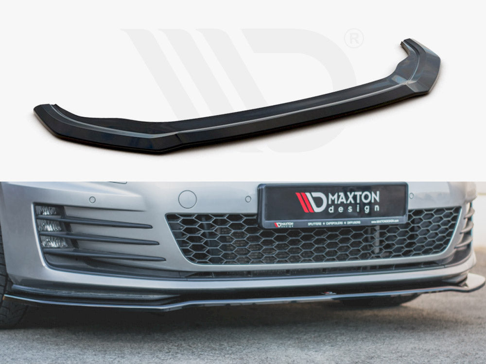 MAXTON DESIGN FRONT SPLITTER V.2 VW GOLF 7 GTI / GTD