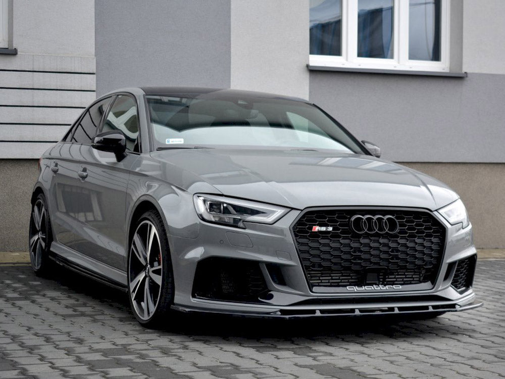 MAXTON DESIGN FRONT SPLITTER V.1 AUDI RS3 8V FACELIFT SEDAN