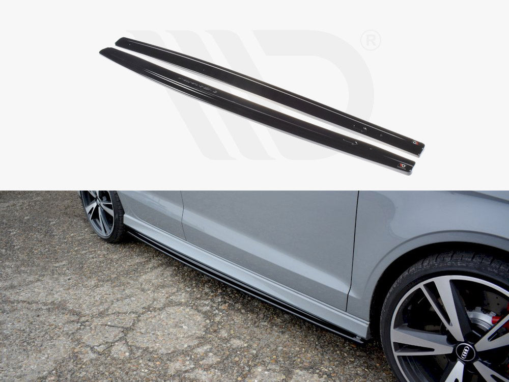 MAXTON DESIGN SIDE SKIRTS DIFFUSERS AUDI RS3 8V FACELIFT SEDAN (2017-20)