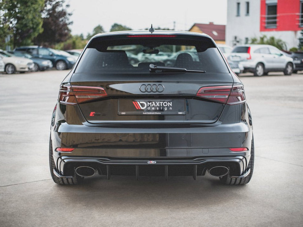 MAXTON DESIGN REAR VALANCE V.2 AUDI RS3 8V SPORTBACK FACELIFT