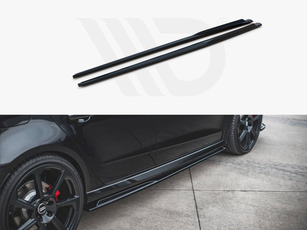 MAXTON DESIGN SIDE SKIRTS DIFFUSERS V.2 AUDI RS3 8V SPORTBACK FACELIFT (2017-UP)