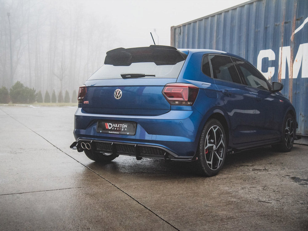 MAXTON DESIGN STREET PRO REAR VALANCE + FLAPS VW POLO GTI MK6
