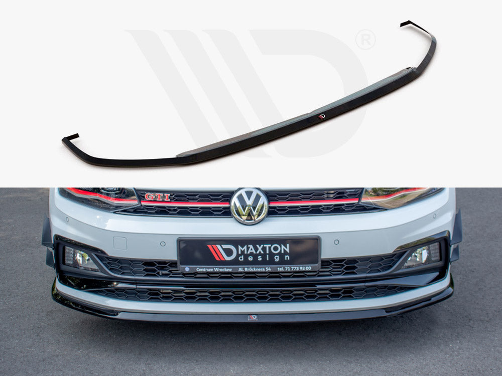 MAXTON DESIGN FRONT SPLITTER V.3 VOLKSWAGEN POLO GTI / R-LINE MK6