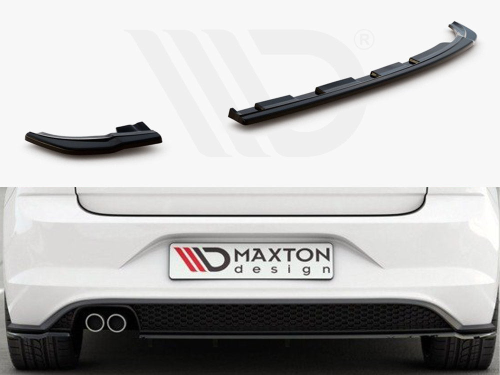 MAXTON DESIGN REAR SIDE SPLITTERS V.2 VOLKSWAGEN POLO GTI / R-LINE MK6