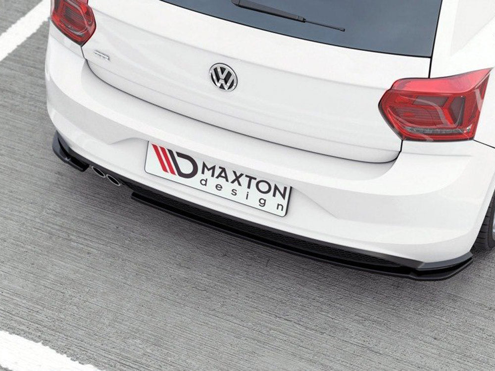 MAXTON DESIGN REAR SIDE SPLITTERS V.2 VOLKSWAGEN POLO GTI / R-LINE MK6