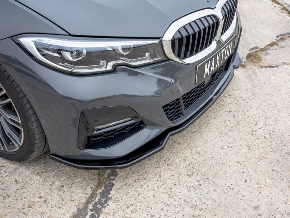 MAXTON DESIGN FRONT SPLITTER V.2 BMW 3 G20 M-SPORT (2019-2022)