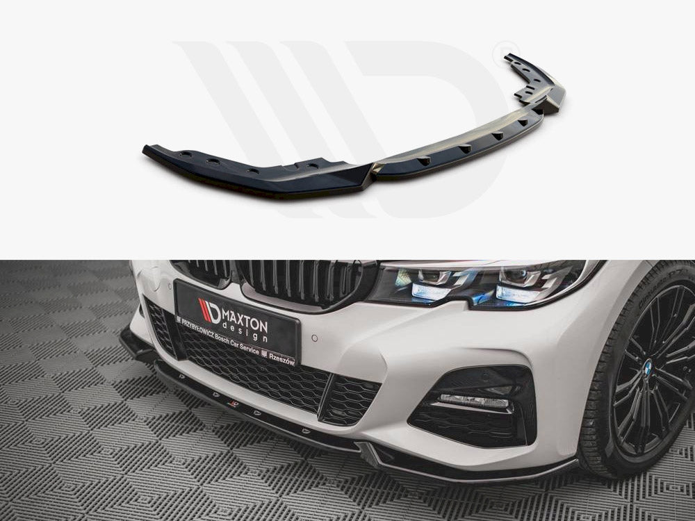MAXTON DESIGN FRONT SPLITTER V.4 BMW 3 G20 / G21 M-SPORT (2018-2022)