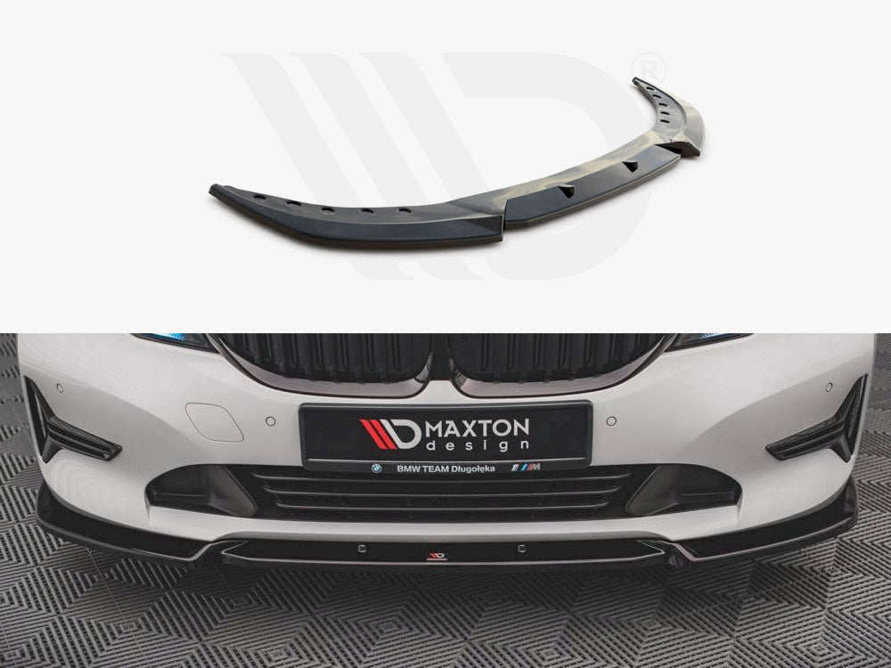 MAXTON DESIGN FRONT SPLITTER V.1 BMW 3 G20 / G21 (2018-2022)