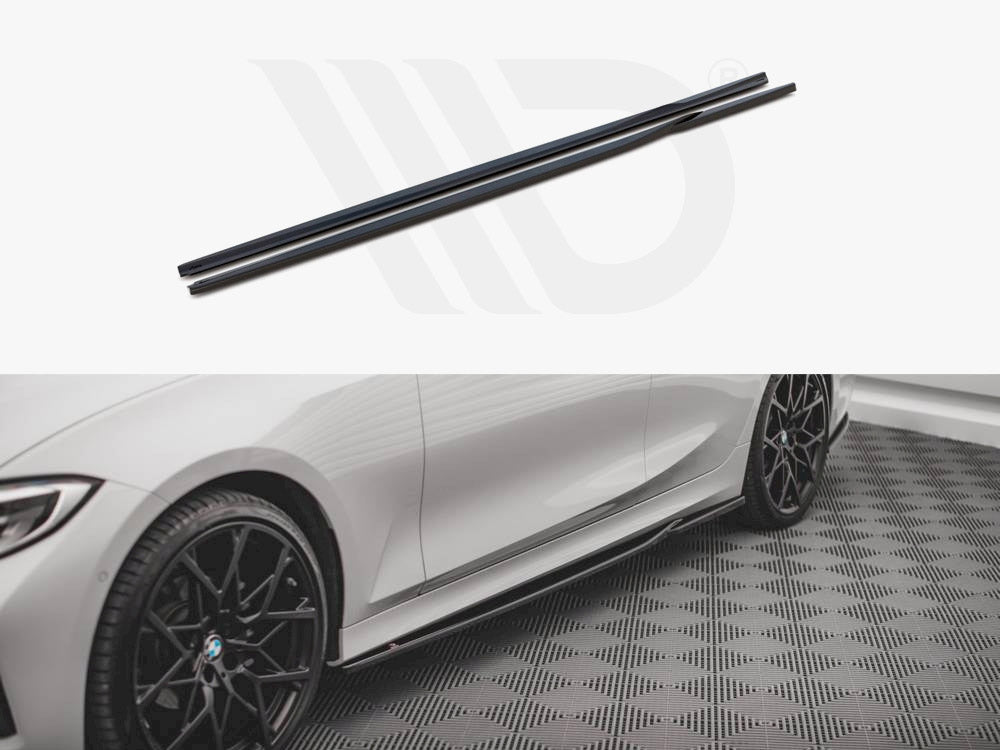MAXTON DESIGN SIDE SKIRTS DIFFUSERS BMW 3 G20 / G21 (2018-2022)
