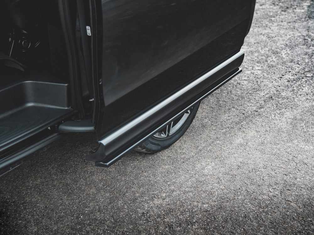 MAXTON DESIGN SIDE SKIRTS DIFFUSERS MERCEDES V-CLASS LONG AMG LINE W447 FACELIFT