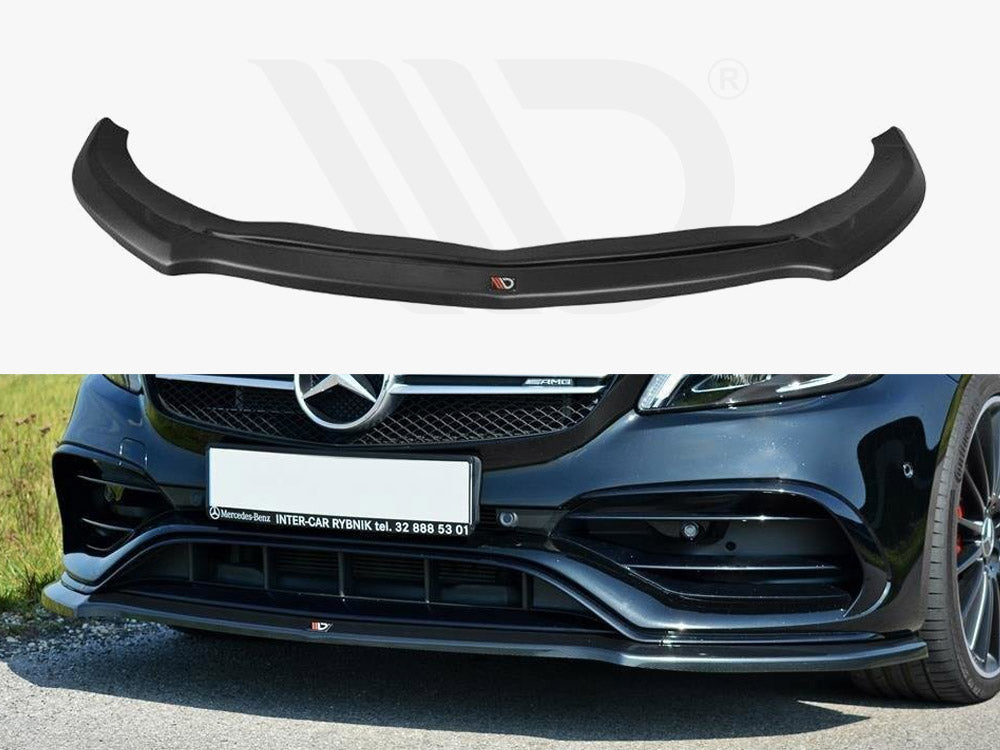 MAXTON DESIGN FRONT SPLITTER V.1 MERCEDES A W176 AMG FACELIFT