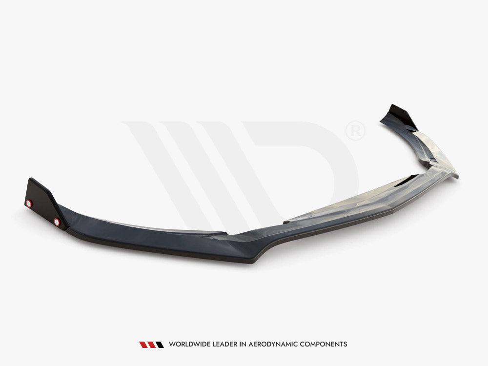 MAXTON DESIGN FRONT SPLITTER V.3 + FLAPS MERCEDES AMG A 45 S AERO PACK W177