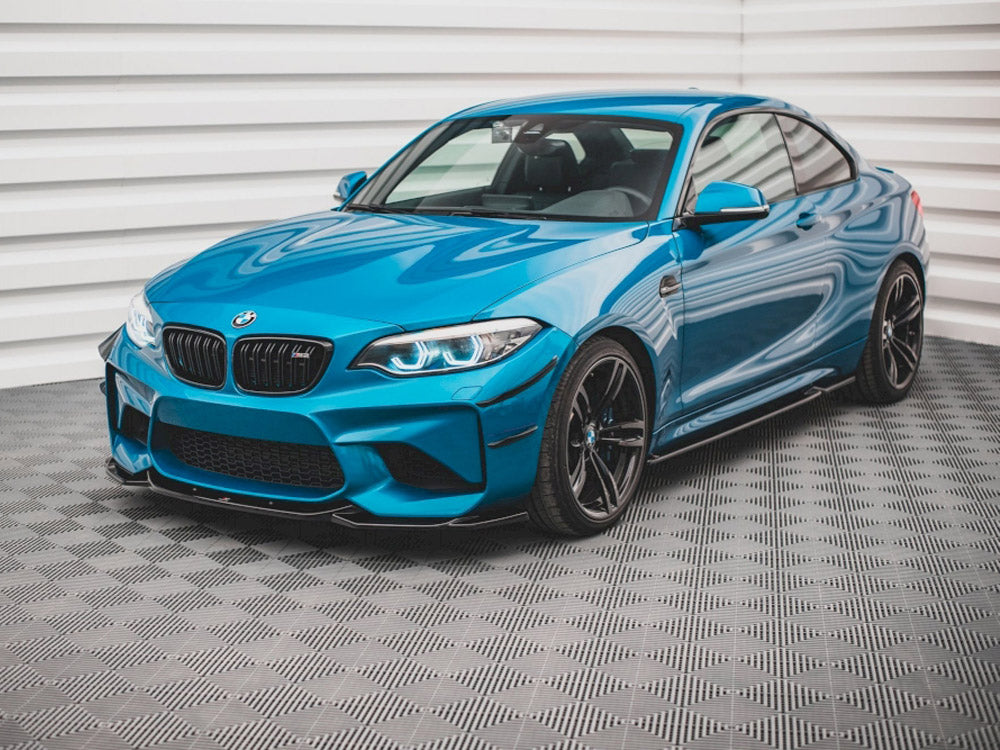 MAXTON DESIGN FRONT SPLITTER V.3 BMW M2 F87 (2016-2020)