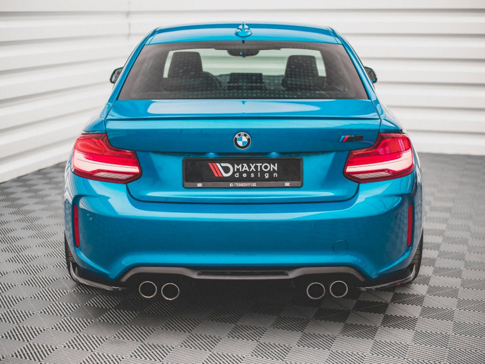 MAXTON DESIGN REAR SIDE SPLITTERS V.2 BMW M2 F87 (2016-2020)