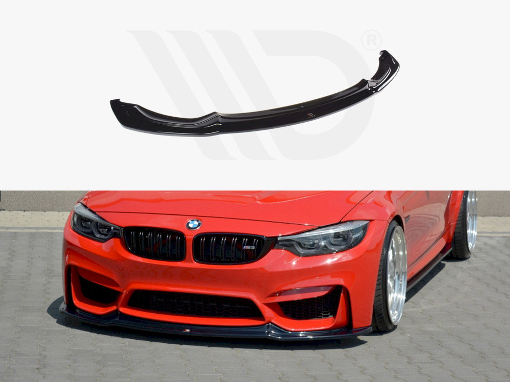 MAXTON DESIGN FRONT SPLITTER V.1 BMW M3 F80 (2014-2019)