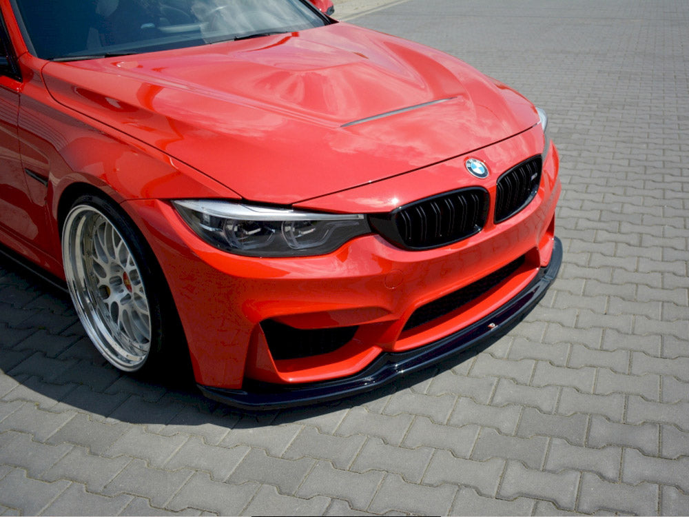 MAXTON DESIGN FRONT SPLITTER V.1 BMW M3 F80 (2014-2019)