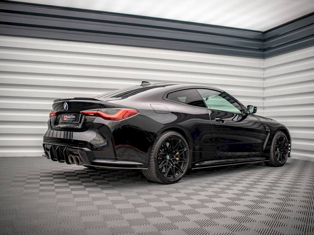 MAXTON DESIGN STREET PRO REAR SIDE SPLITTERS BMW M4 G82 (2021-)