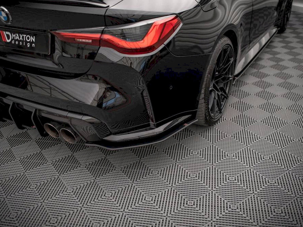 MAXTON DESIGN STREET PRO REAR SIDE SPLITTERS BMW M4 G82 (2021-)