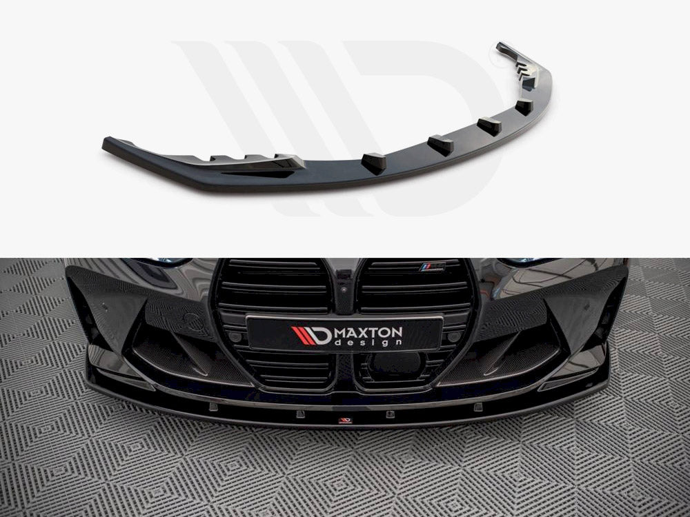 MAXTON DESIGN FRONT SPLITTER V.1 BMW M4 G82 / M3 G80 (2021-)