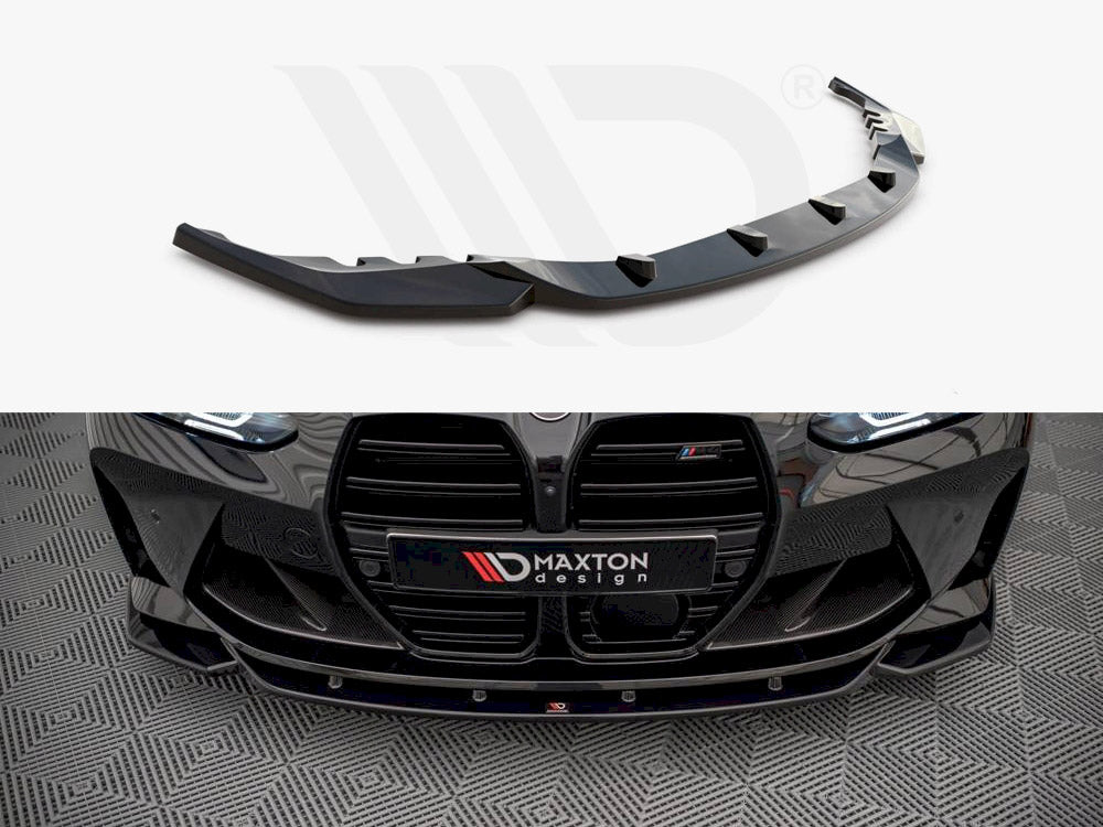 MAXTON DESIGN FRONT SPLITTER V.2 BMW M4 G82 / M3 G80 (2021-)