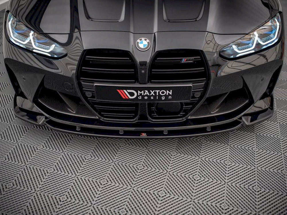 MAXTON DESIGN FRONT SPLITTER V.3 BMW M4 G82 / M3 G80 (2021-)