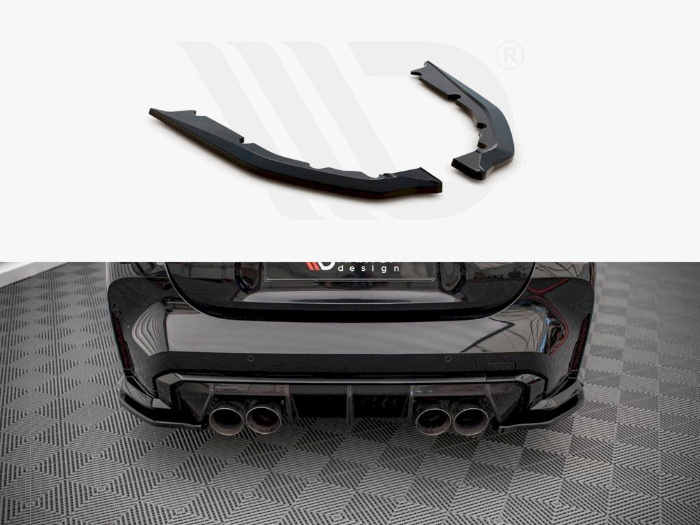 MAXTON DESIGN REAR SIDE SPLITTERS BMW M4 G82 (2021-)