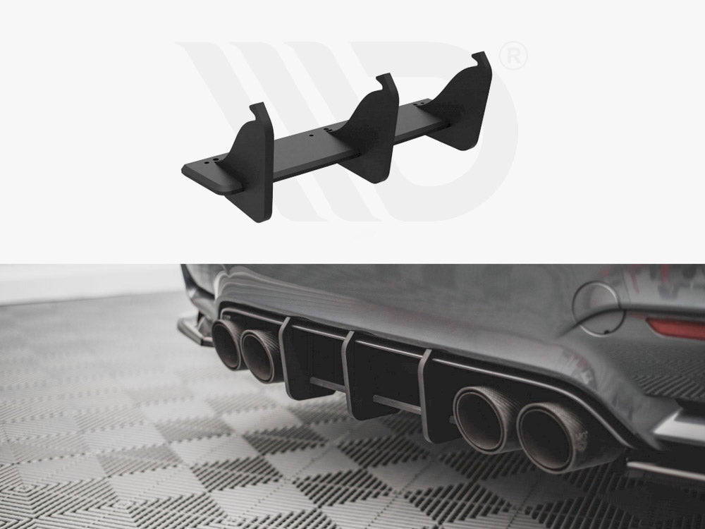 MAXTON DESIGN STREET PRO REAR DIFFUSER BMW M4 F82 (2014-)