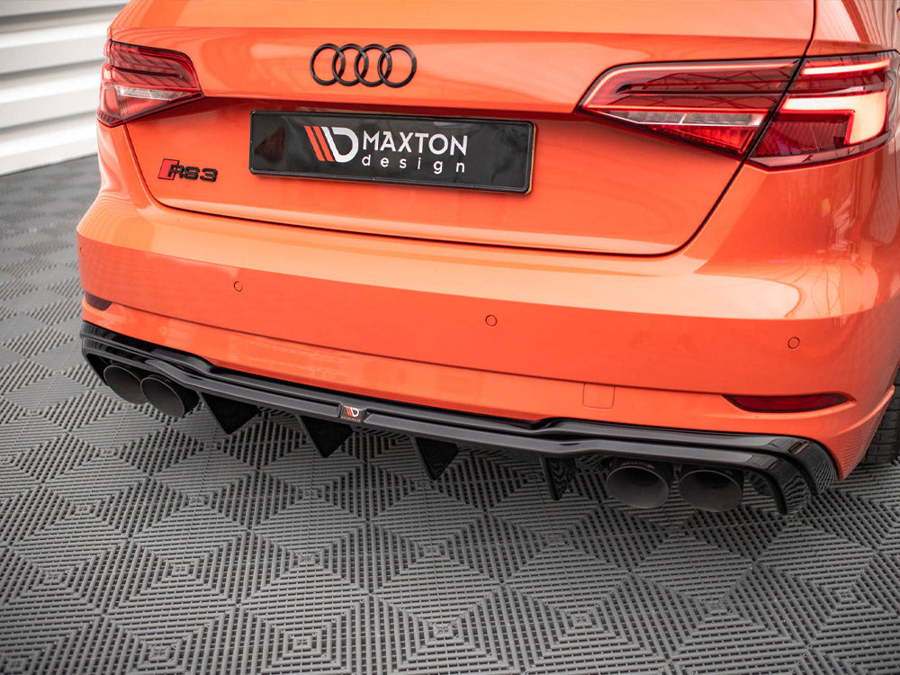 MAXTON DESIGN REAR VALANCE V.2 AUDI RS3 SPORTBACK 8V FACELIFT