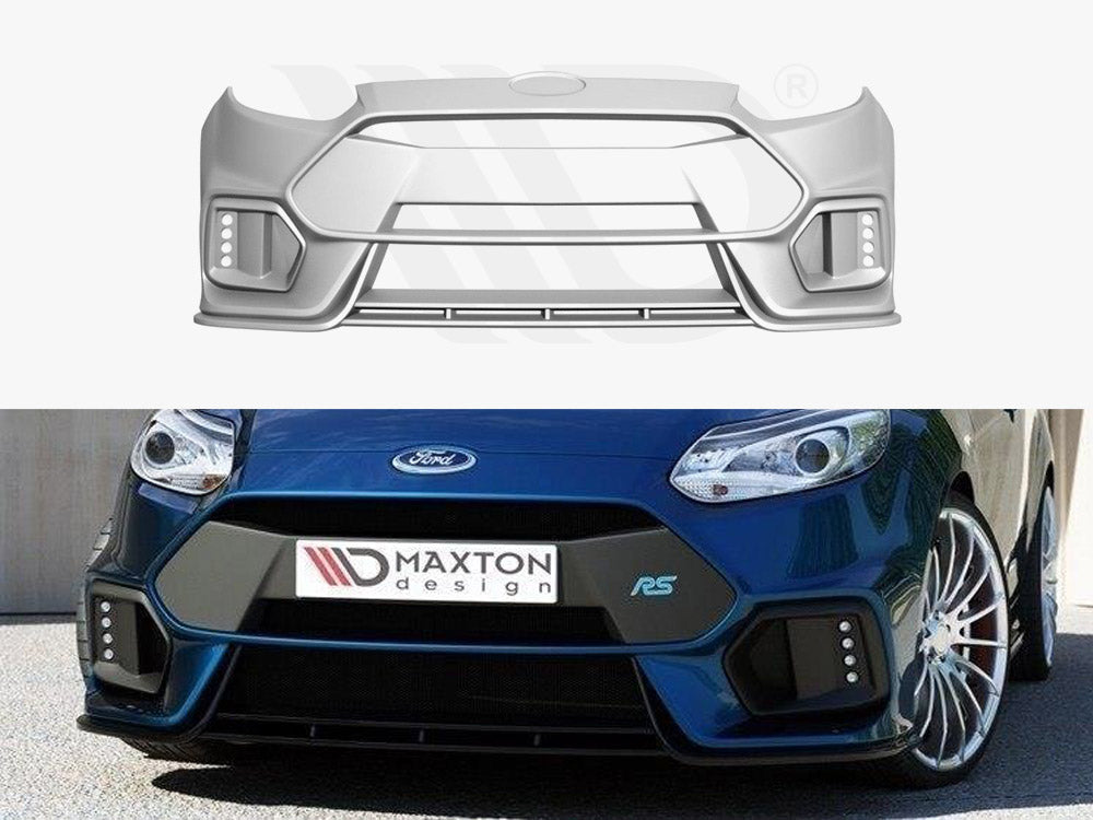 MAXTON DESIGN FRONT BUMPER FORD FOCUS MK3 PREFACE (FOCUS RS 2015 LOOK)