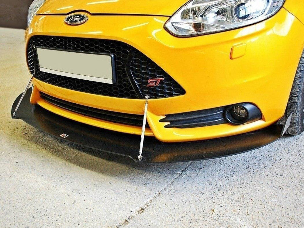 MAXTON DESIGN FRONT RACING SPLITTER FOCUS ST MK3 PREFACE MODEL VERSION 2