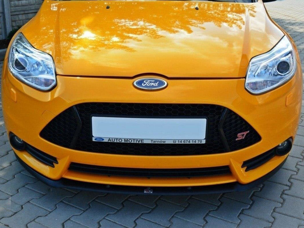 MAXTON DESIGN FRONT SPLITTER FORD FOCUS MK3 ST (CUPRA) PREFACE MODEL
