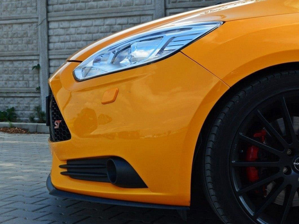 MAXTON DESIGN FRONT SPLITTER FORD FOCUS MK3 ST (CUPRA) PREFACE MODEL