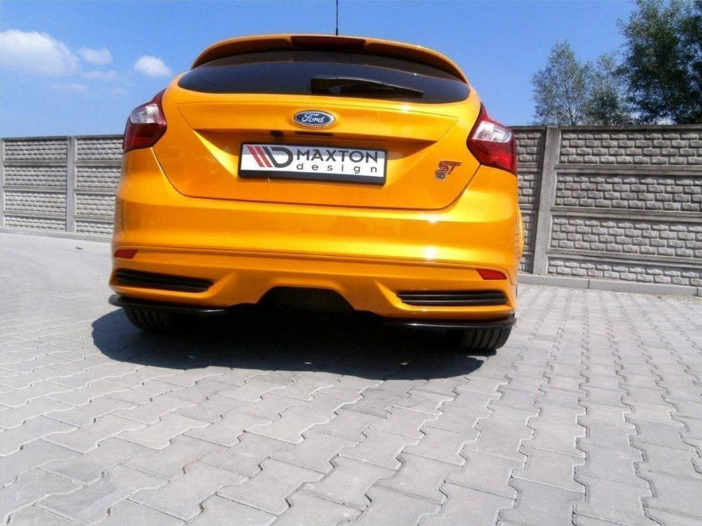 MAXTON DESIGN REAR SIDE SPLITTERS FORD FOCUS MK3 ST PREFACE MODEL