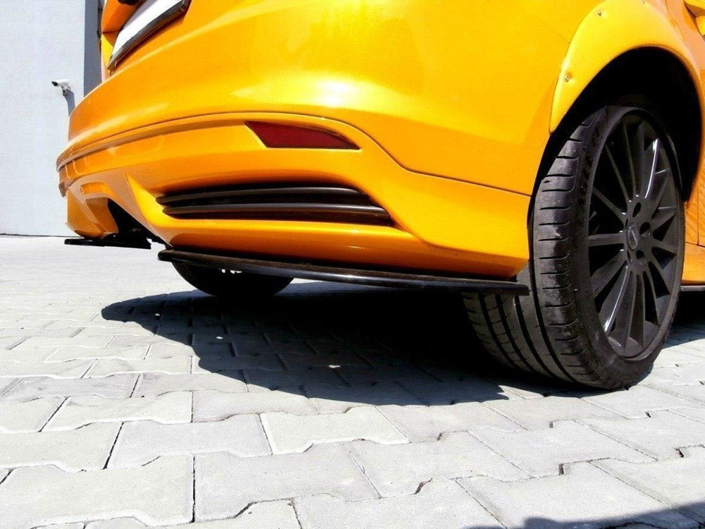 MAXTON DESIGN REAR SIDE SPLITTERS FORD FOCUS MK3 ST PREFACE MODEL