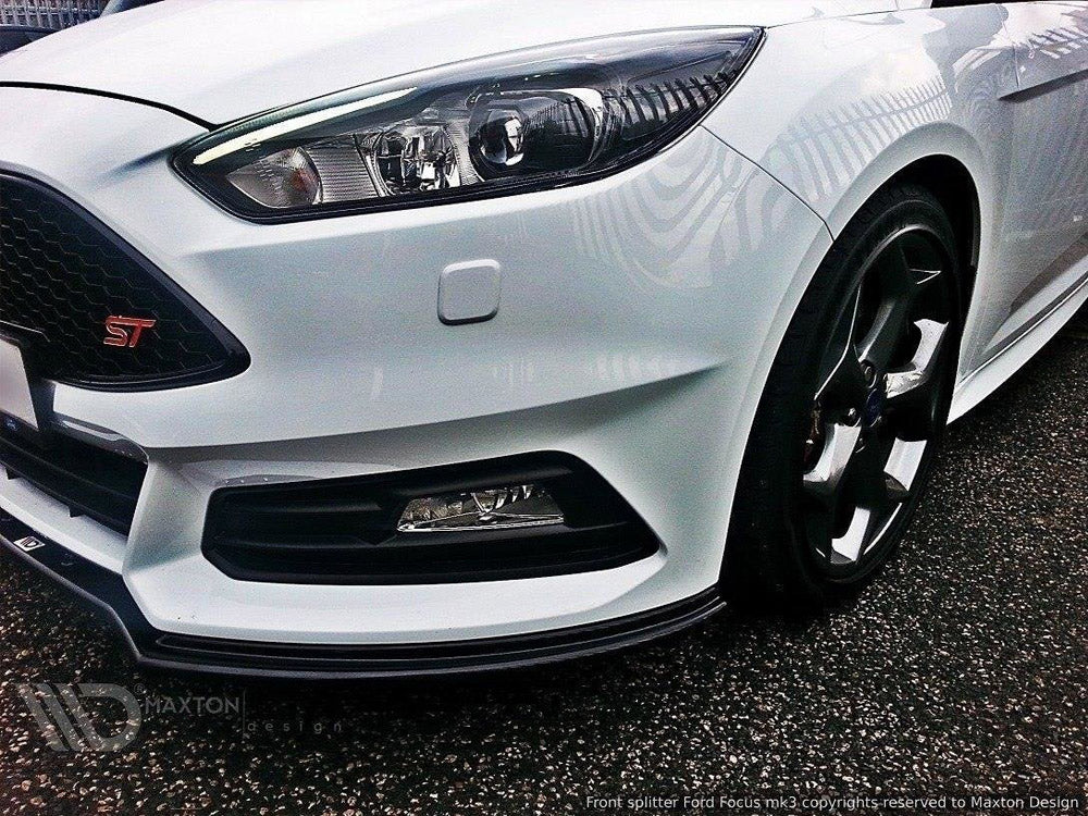 MAXTON DESIGN FRONT SPLITTER V.1 FOCUS ST MK3 FACELIFT MODEL