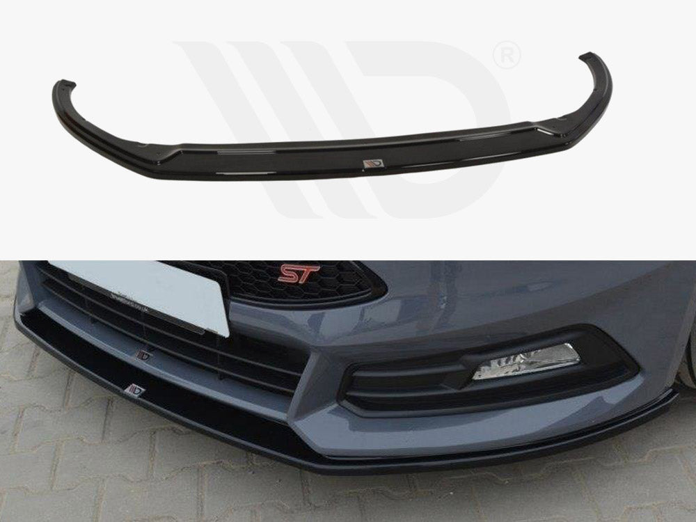 MAXTON DESIGN FRONT SPLITTER V.2 FOCUS ST MK3 FACELIFT MODEL
