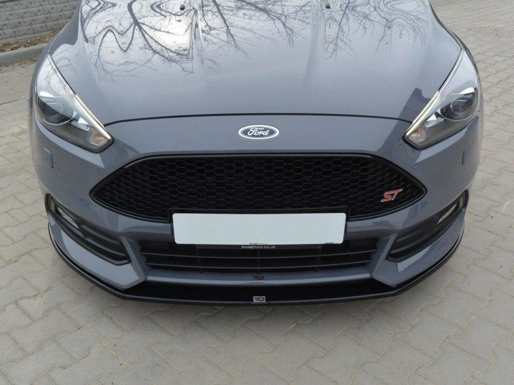 MAXTON DESIGN FRONT SPLITTER V.2 FOCUS ST MK3 FACELIFT MODEL