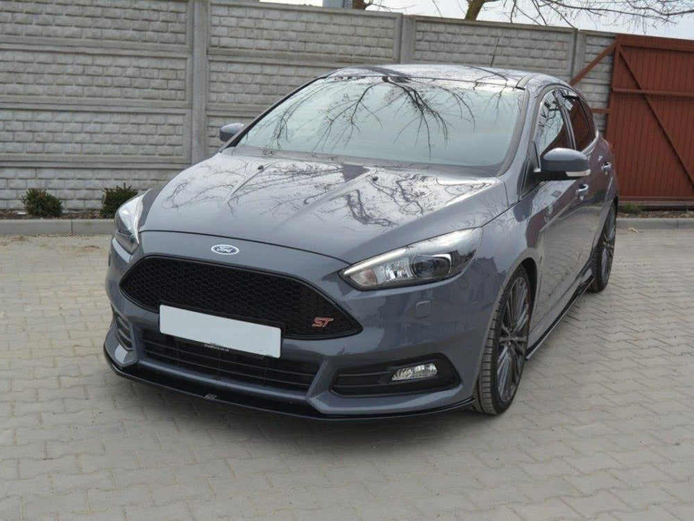 MAXTON DESIGN FRONT SPLITTER V.2 FOCUS ST MK3 FACELIFT MODEL