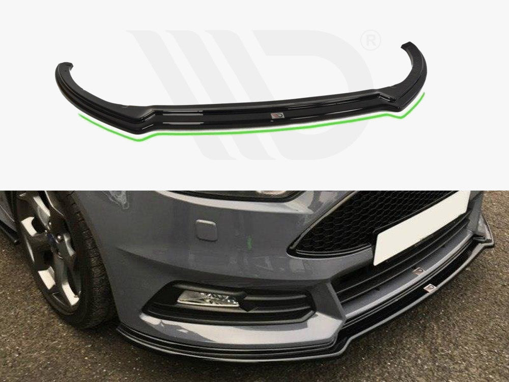 MAXTON DESIGN FRONT SPLITTER V.3 FOCUS ST MK3 FACELIFT MODEL