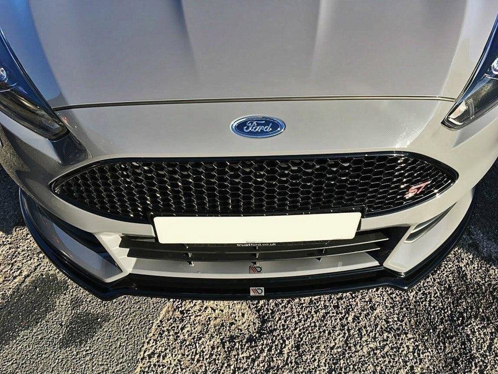 MAXTON DESIGN FRONT SPLITTER V.3 FOCUS ST MK3 FACELIFT MODEL