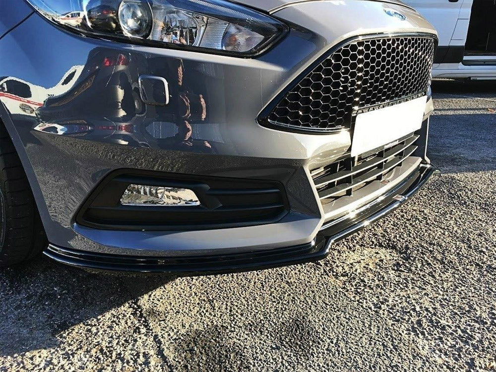 MAXTON DESIGN FRONT SPLITTER V.3 FOCUS ST MK3 FACELIFT MODEL