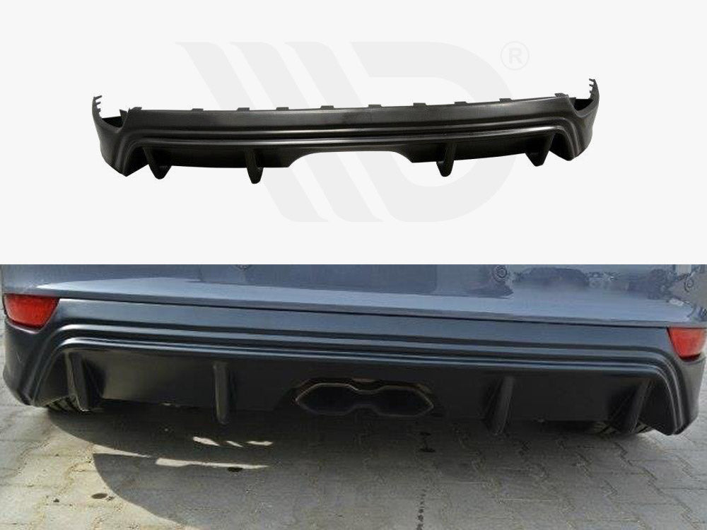 MAXTON DESIGN REAR VALANCE FORD FOCUS MK3 ST (FACELIFT) RS-LOOK (2015-2018)