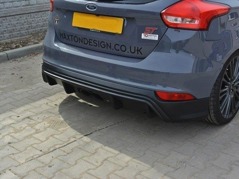 MAXTON DESIGN REAR VALANCE FORD FOCUS MK3 ST (FACELIFT) RS-LOOK (2015-2018)