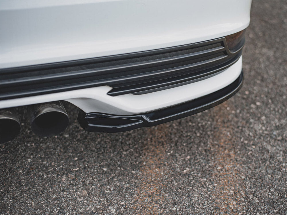 MAXTON DESIGN REAR SIDE SPLITTERS V.2 FORD FOCUS ST MK3 FACELIFT (2015-2018)