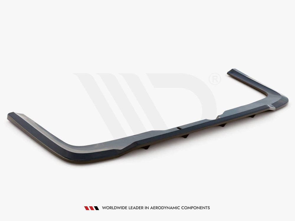 MAXTON DESIGN CENTRAL REAR SPLITTER (VERTICAL BARS) MERCEDES V-CLASS AMG-LINE W447 FACELIFT